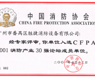 2001年CFPA30强