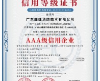 信用等级证书